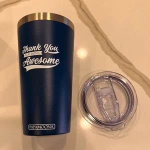 NIB “Thank You For Being Awesome” Stainless Steel Hot & Cold 16 oz. Tumbler
